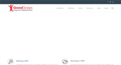 Desktop Screenshot of goodtempsmi.com